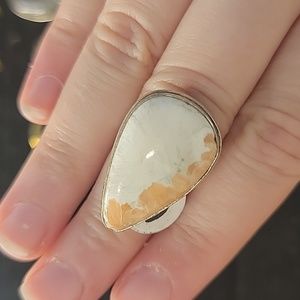 Skullcite sterling silver ring 6.5